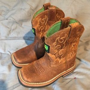 John Deere toddler cowboy boots.